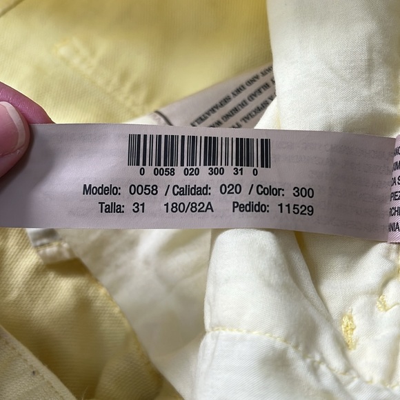 Massimo Dutti Yellow Jeans 31 - Picture 9 of 9